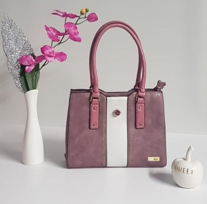 Handbag-purple-medium-with-clock