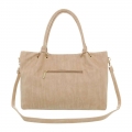 Bild 3 von shoulder bag beige large with clock