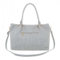 Bild 2 von shoulder bag grey large with clock