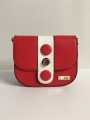 Bild 2 von shoulder bag red small with clock