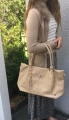 Bild 4 von shoulder bag beige large with clock