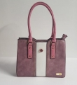 Bild 2 von Handbag purple medium with clock