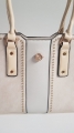 Bild 2 von Handbag white cream medium with clock