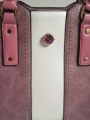 Bild 3 von Handbag purple medium with clock