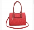 Bild 3 von Handbag red medium with clock