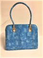 Bild 4 von croco navy handbag