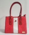 Bild 2 von Handbag red medium with clock