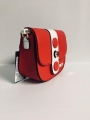 Bild 3 von shoulder bag red small with clock