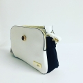 Bild 2 von Handbag white black small with clock